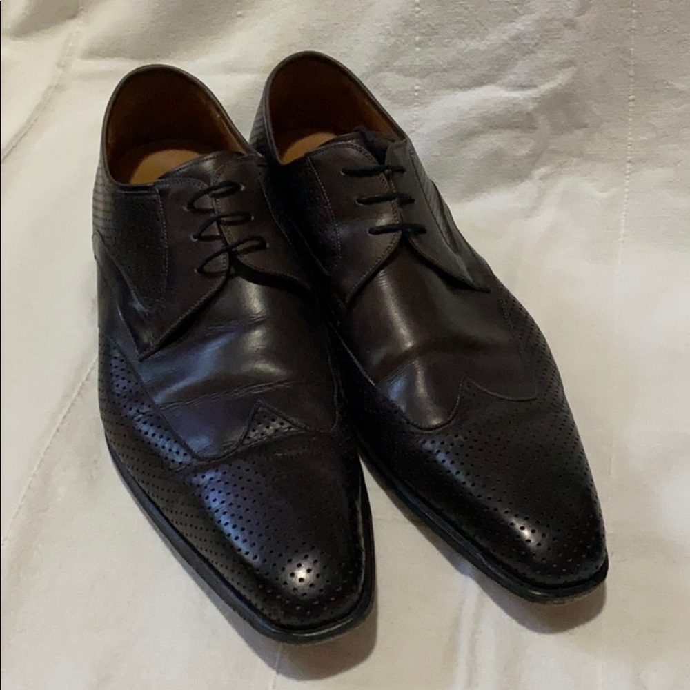 Magnanni Black Shoes